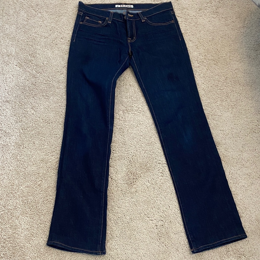 J Brand Dark Blue Women's Boot Cut Jeans